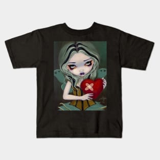 Love Hurts - Cute, Sad, Chibi Fairy Kids T-Shirt